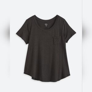 Market & Spruce Dark Grey 1X Tee